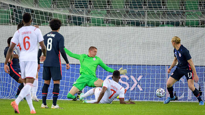 The USMNT loses to Switzerland